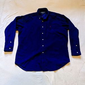 Ralph Lauren deep blue dress shirt